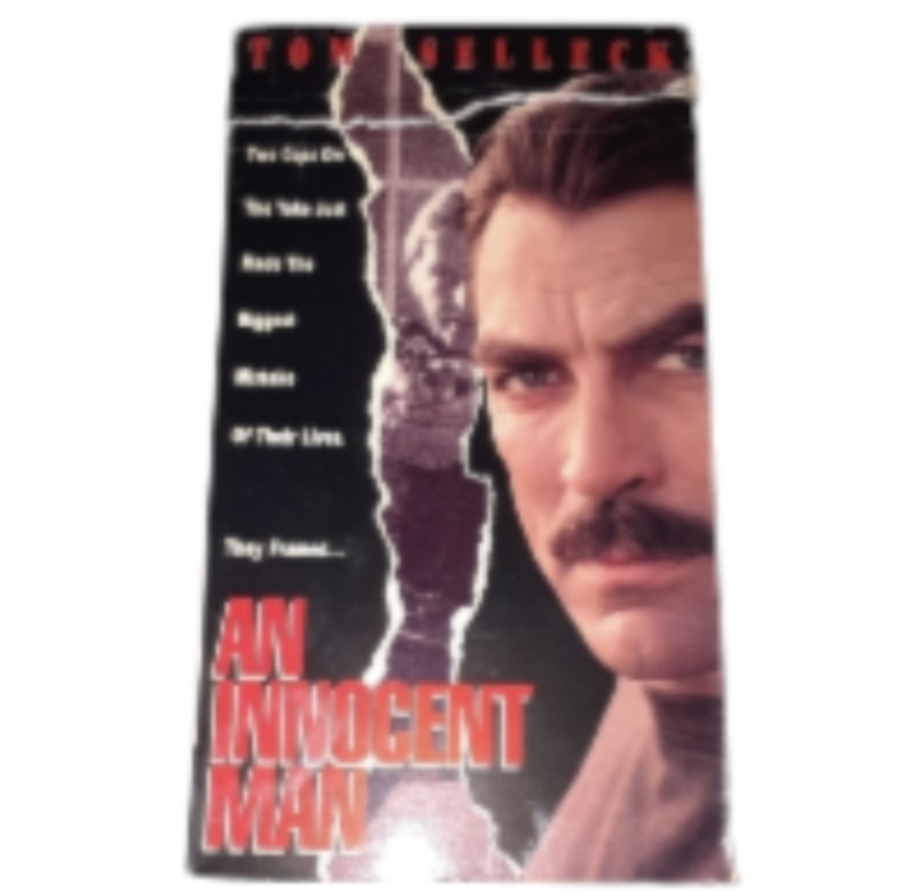 6/$15 An Innocent Man 1989 touchstone home video VHS tape